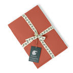 Gaia - Duvet Cover - Washed Organic Cotton Sateen - Terracotta