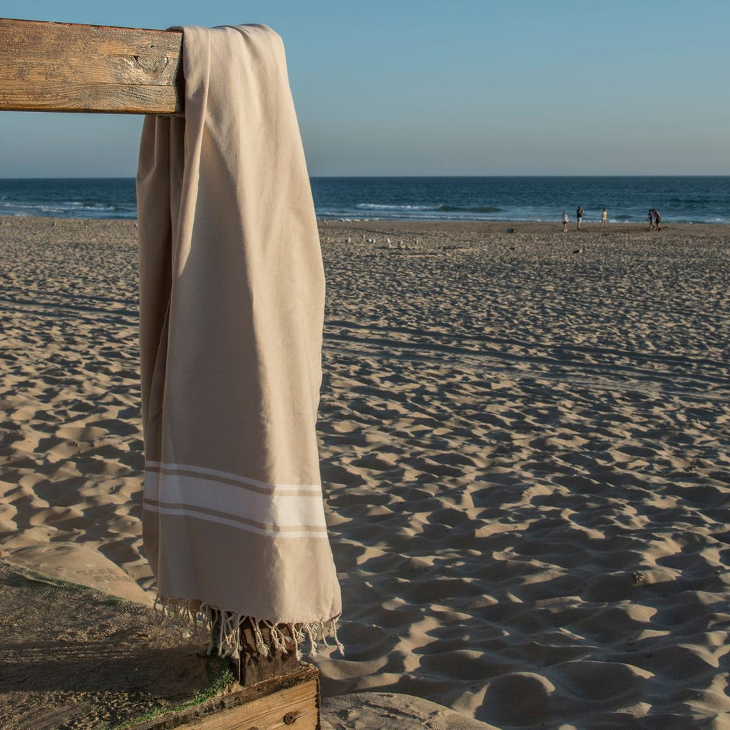 St Tropez - Lot De 2 Foutas - Beige