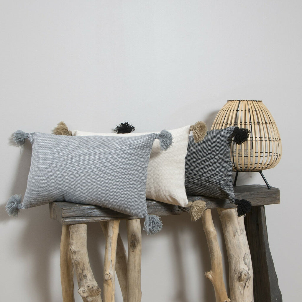 Stockholm - Coussin - Coton - Noir