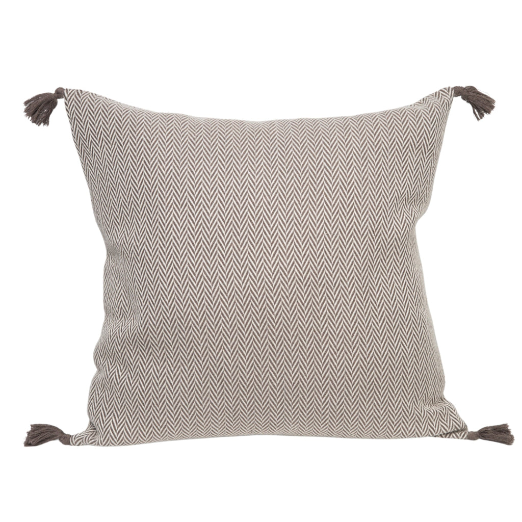 Megeve - Coussin - Coton - Taupe
