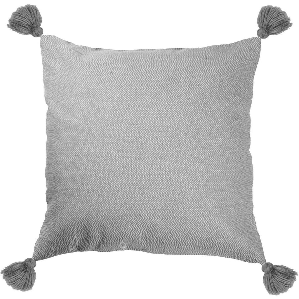 Stockholm - Coussin - Coton - Gris Perle