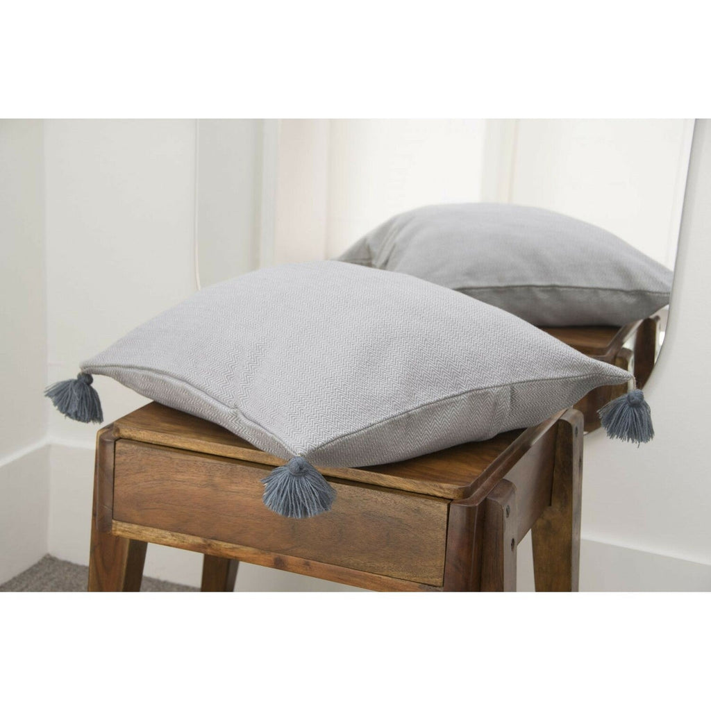 Stockholm - Coussin - Coton - Gris Perle