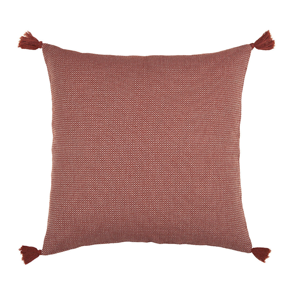 Stockholm - Coussin - Coton - Rouge Tomette