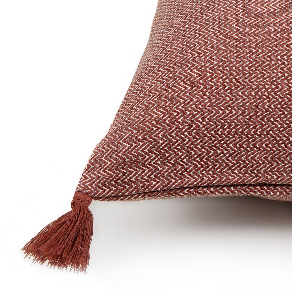 Stockholm - Coussin - Coton - Rouge Tomette