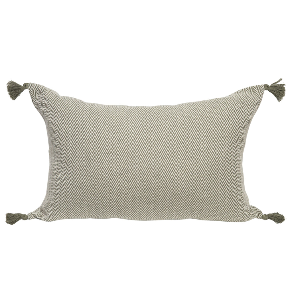 Megeve - Coussin - Coton - Vert Olive