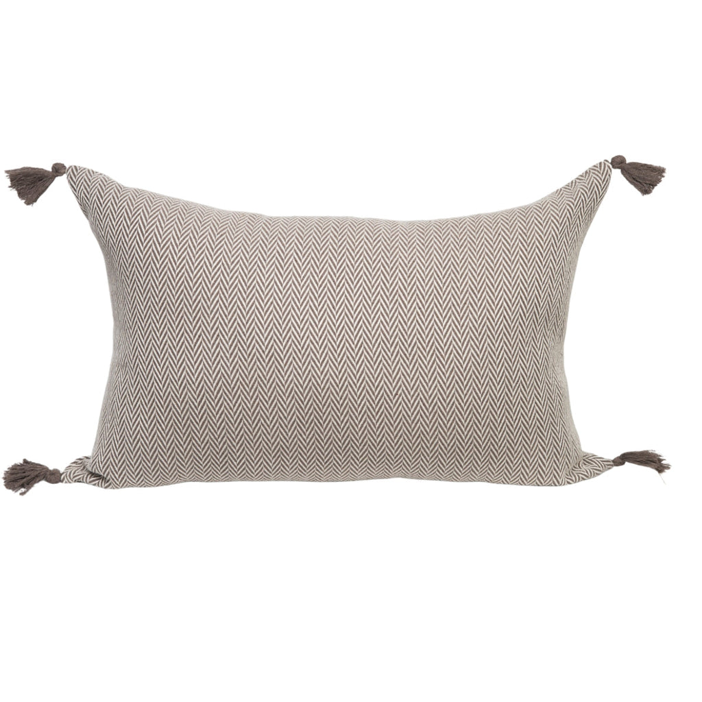 Megeve - Coussin - Coton - Taupe