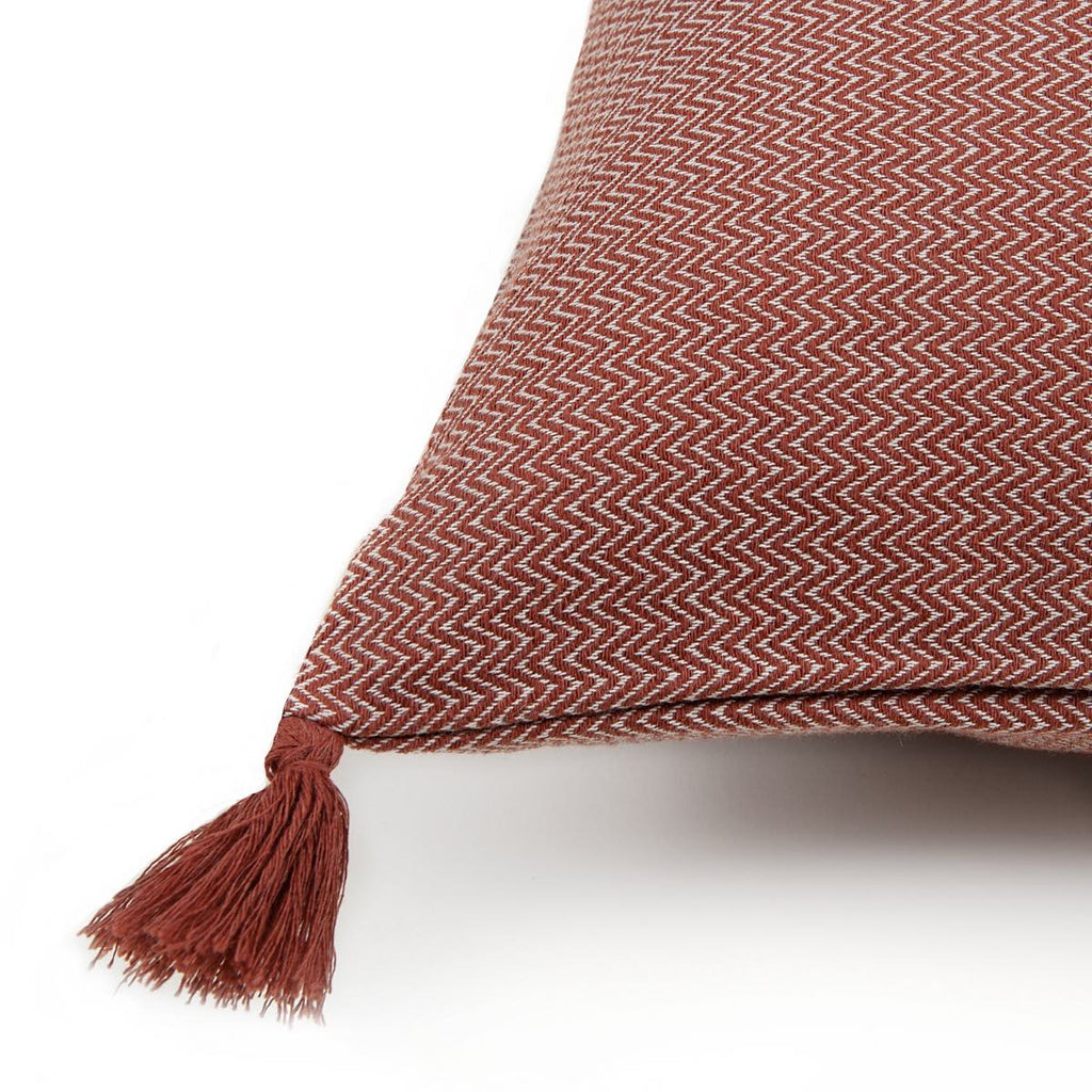 Stockholm - Coussin - Coton - Rouge Tomette