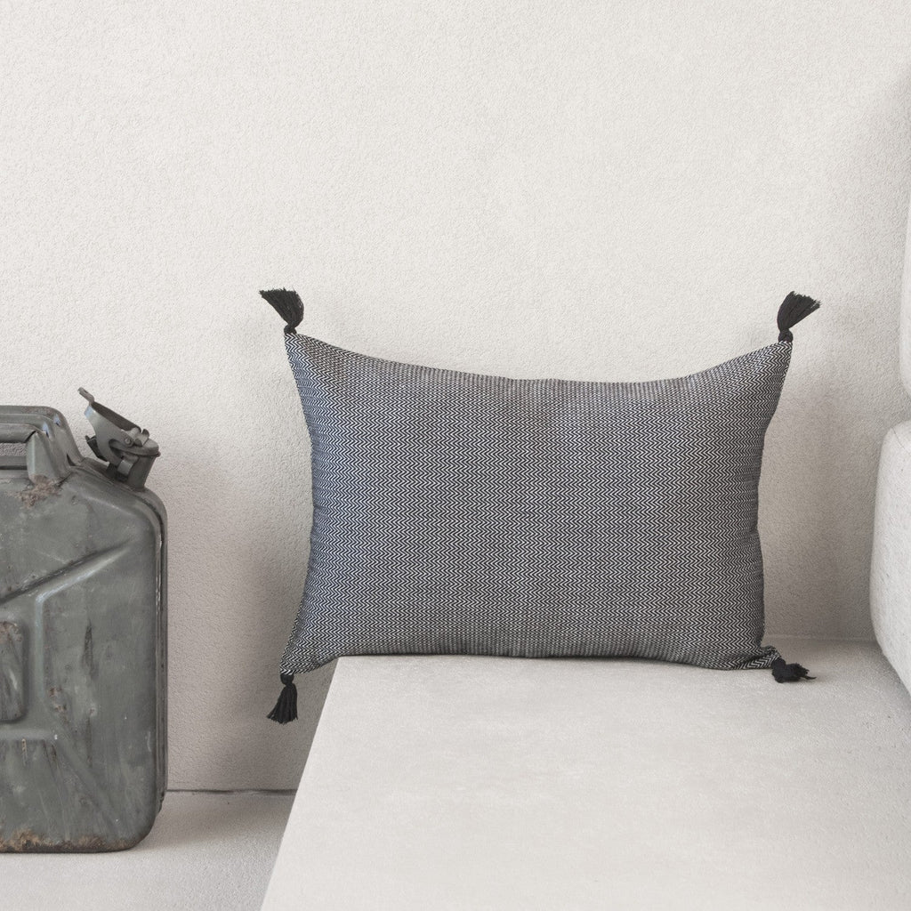 Stockholm - Coussin - Coton - Noir