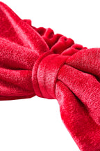 Bandeau En Velours - Rouge - Enfant Fille