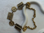 Collier Vintage Guy Laroche - Maillons Géométriques