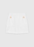 Jupe Courte Gilmana Blanc