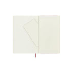 Carnet Textile Large 13X21 - Pages Lignées - Rouge Bordeaux