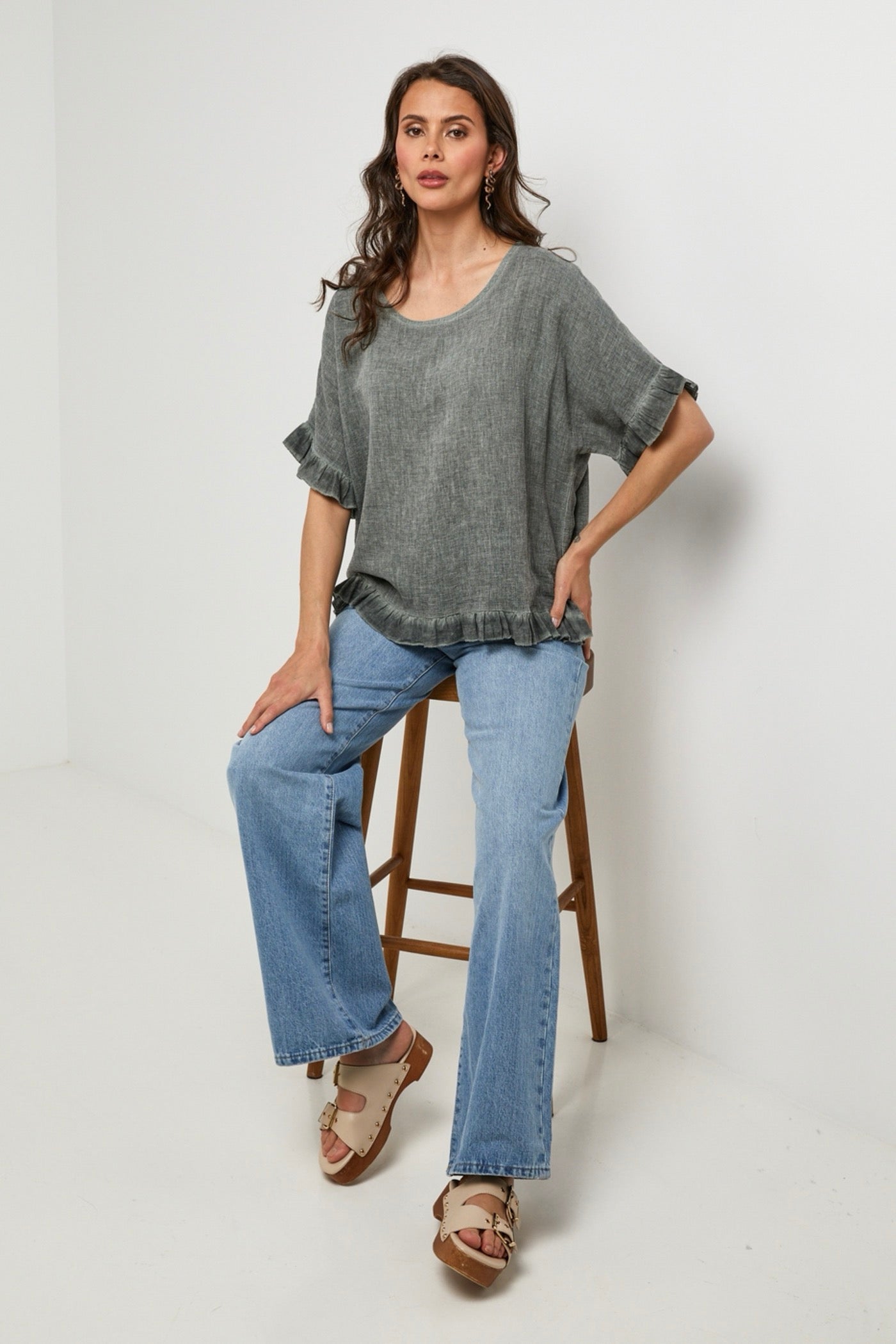 Top - Khaki - Women's