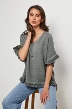 Top - Khaki - Women's