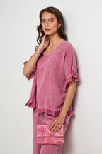 Top - Pink - Women's