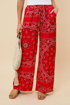 Pantalones - Rojo