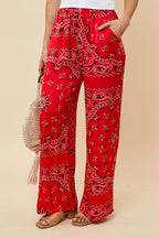 Pantalones - Rojo