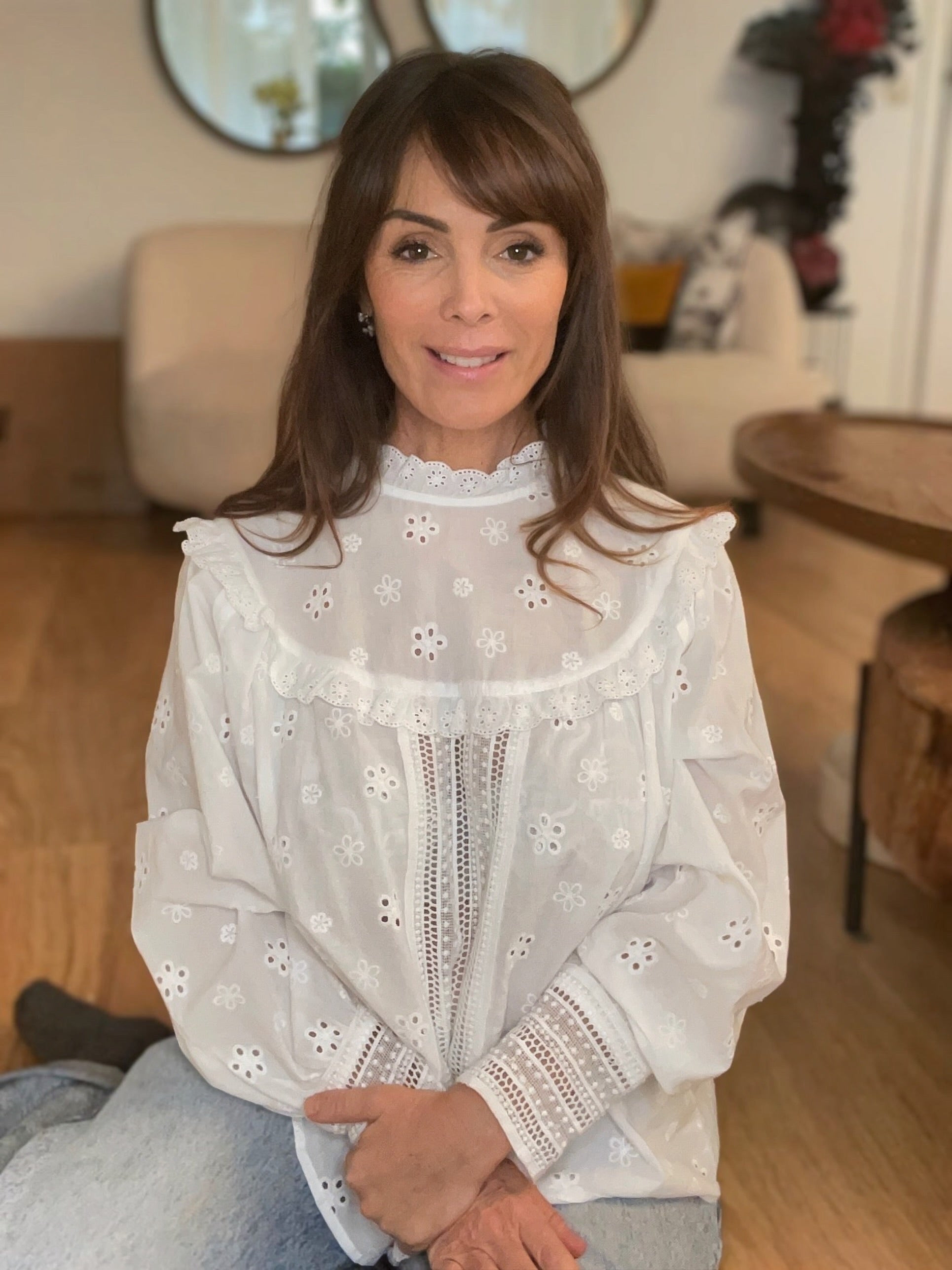 Blouse Eloise - Blanc