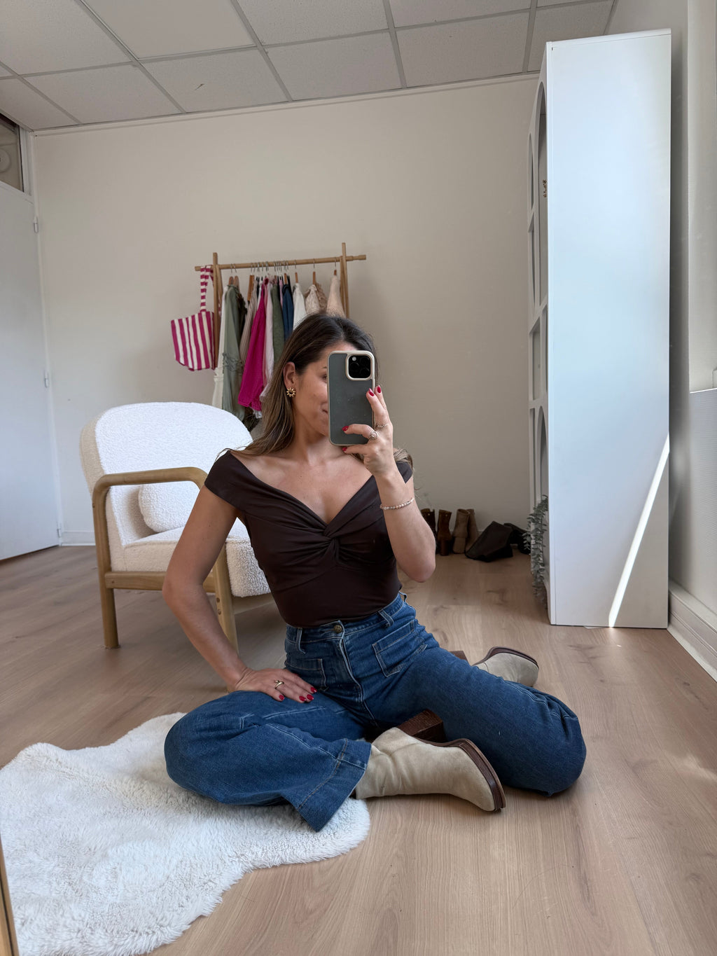 Top Carla Chocolat