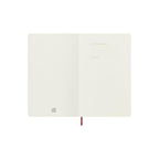 Carnet Textile Large 13X21 - Pages Lignées - Rouge Bordeaux