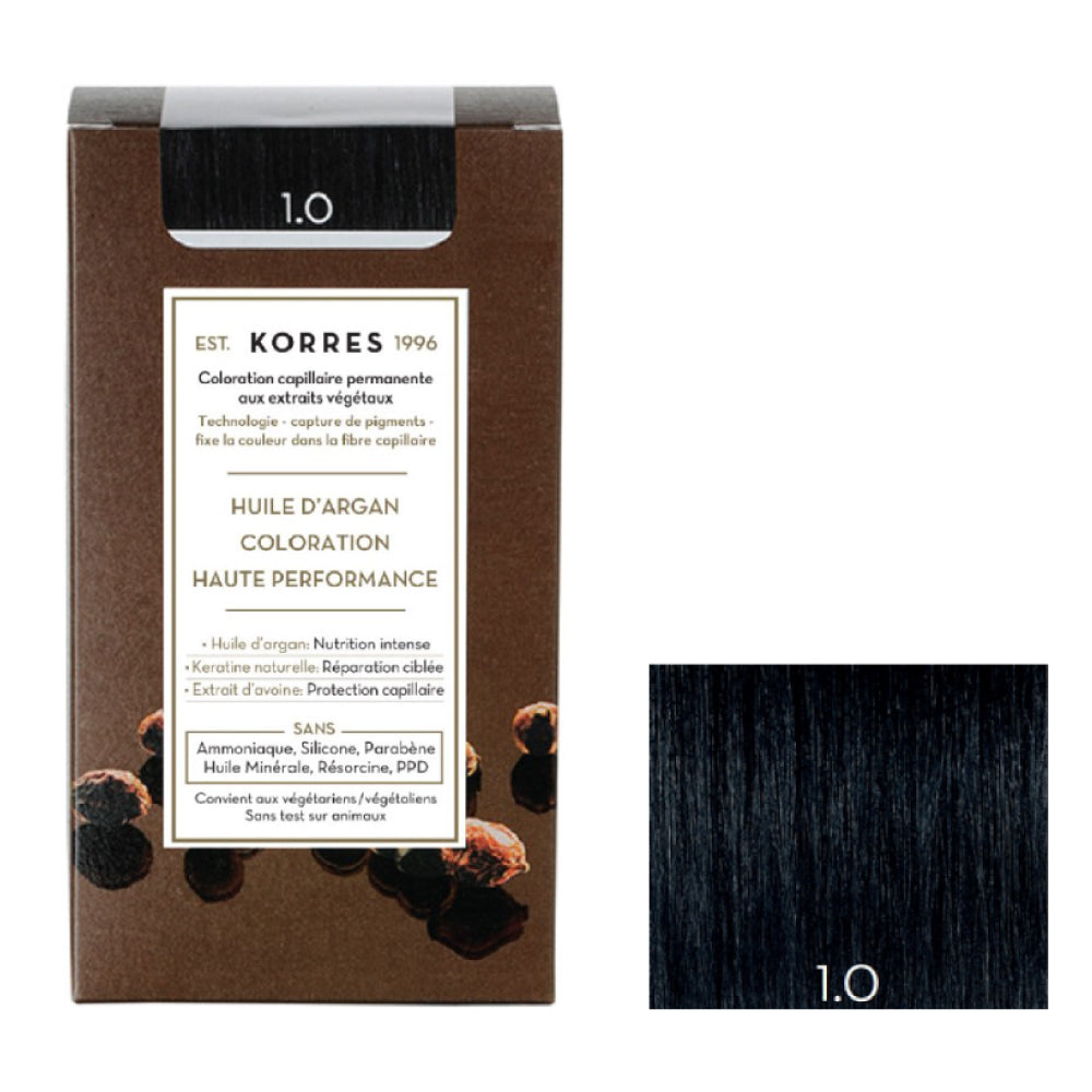 1.0 Svart Hårfärg - Argan