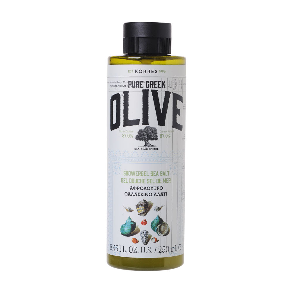 Oliven Badesæbe Havsalt - 250 ml