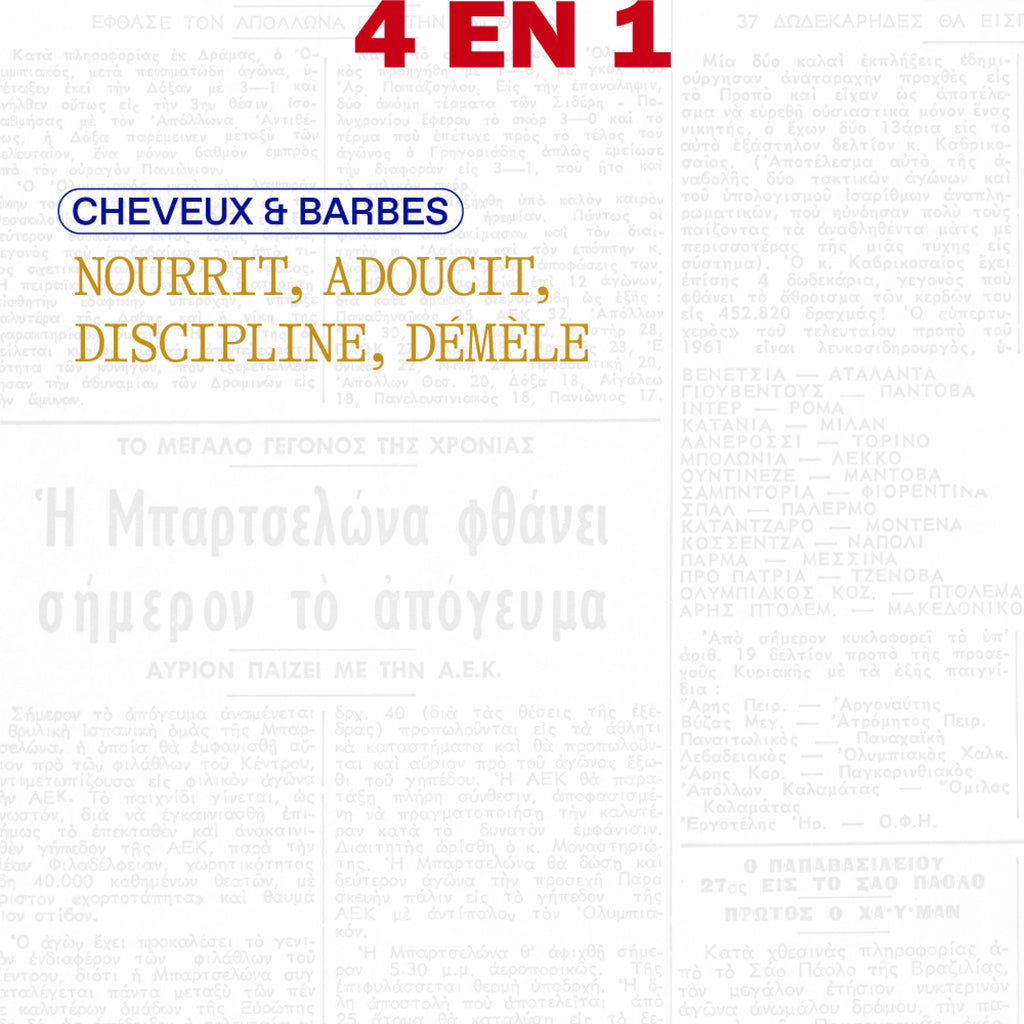 Hombre Aceite 4 En 1 De Barbero - 100 ml