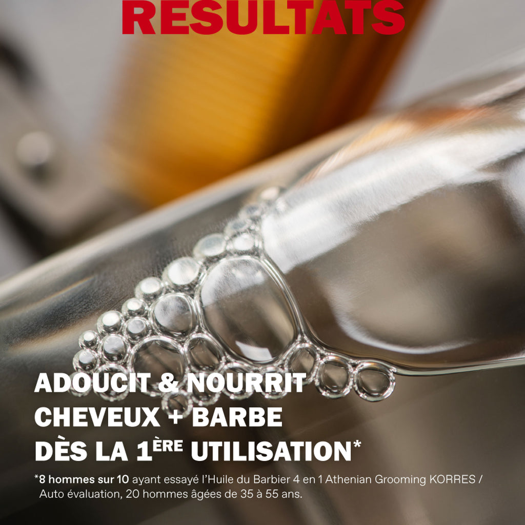 Hombre Aceite 4 En 1 De Barbero - 100 ml