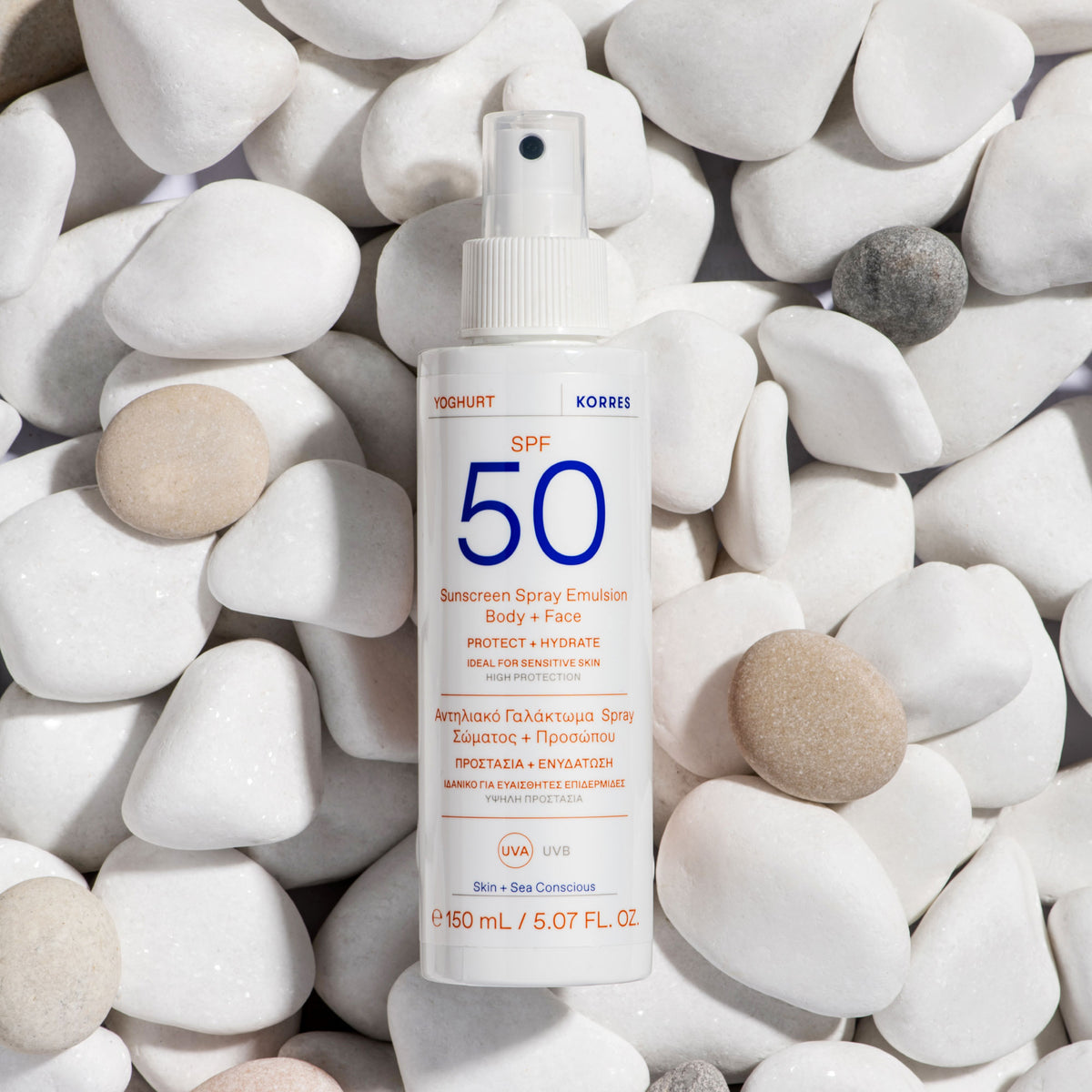 Solaires Yoghurt Gezicht&Lichaam SPF50+ Spray - 150 ml