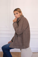 Veste En Daim Le Doyle - Marron Clair