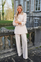Romane Crema - Chaqueta Blazer