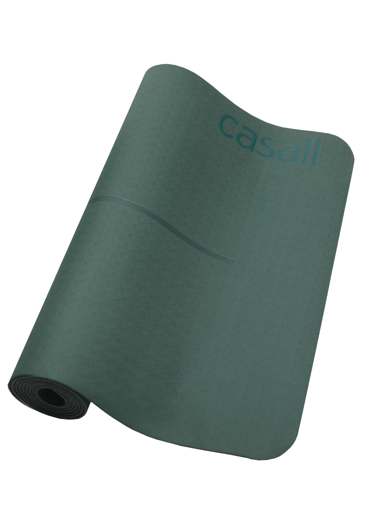 Yoga Mat Position 4Mm - Dark Teal/Black