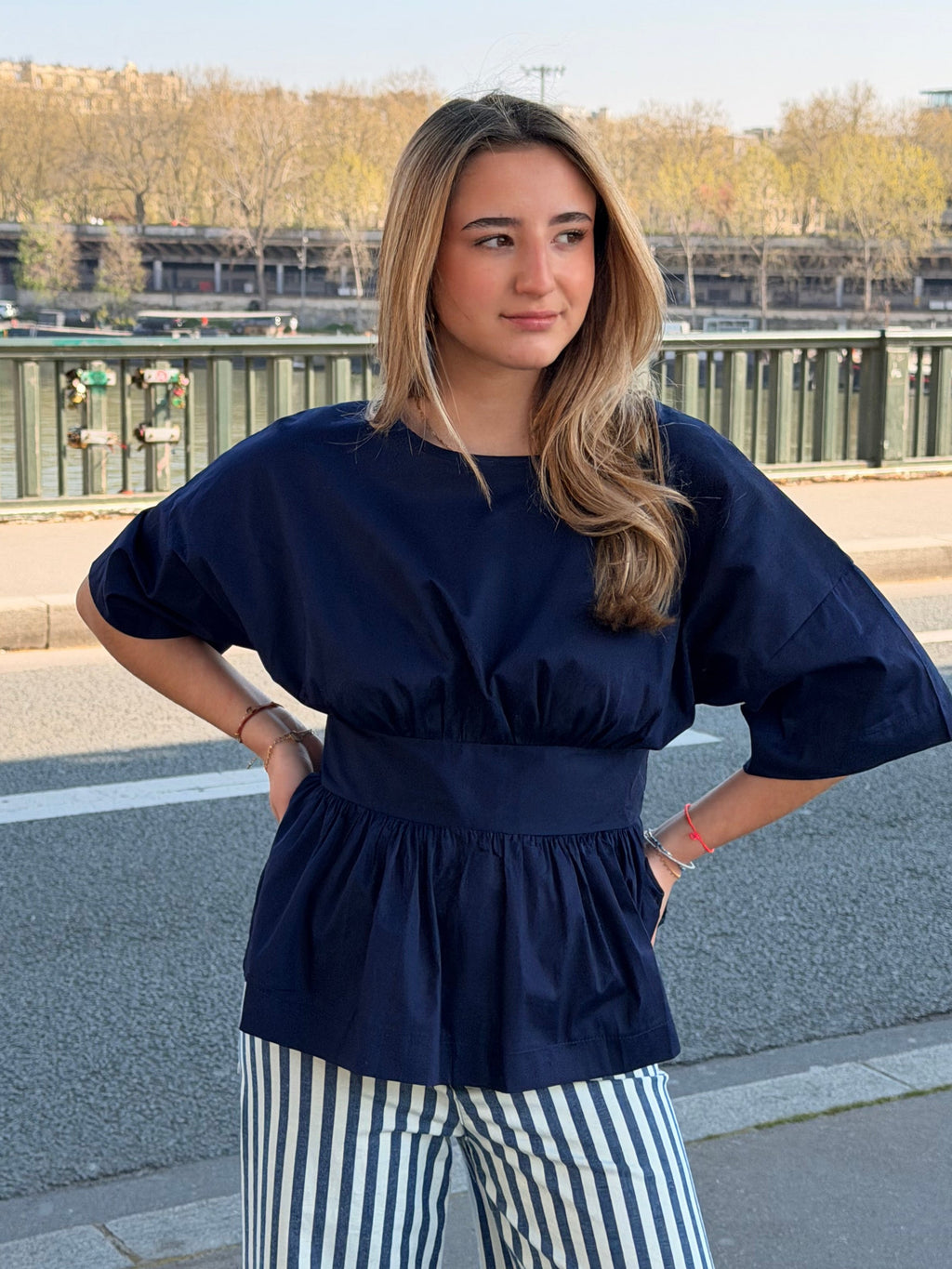 Chemise Lovely - Marine