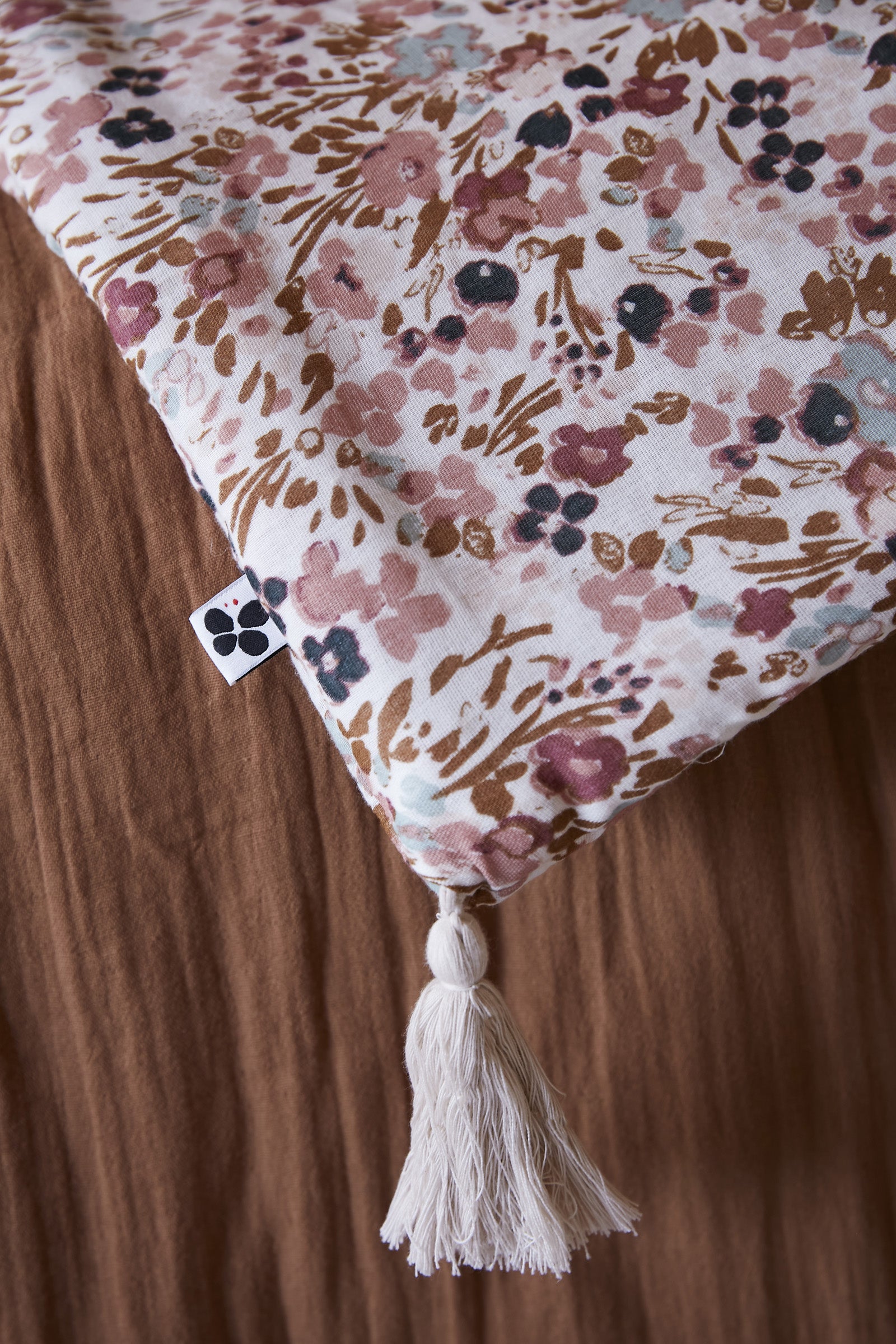 Capucine - Bed Runner - Cotton Gauze - Pampa