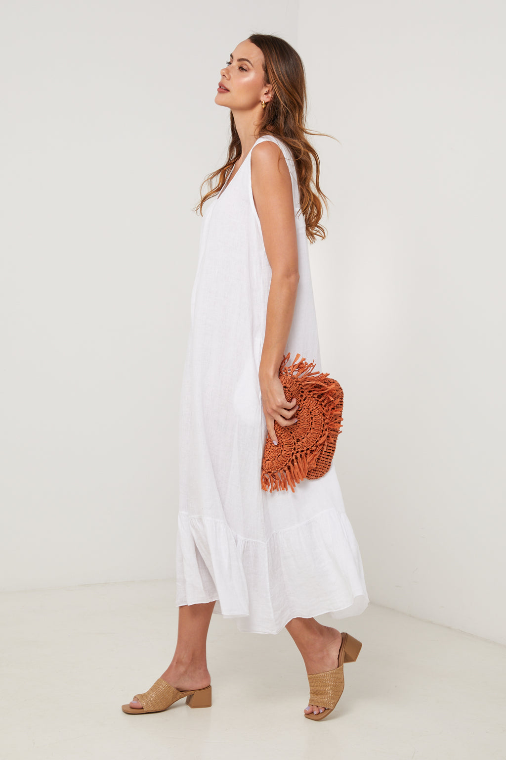 Vestido - Blanco - Mujer