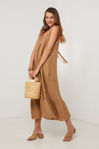 Vestido - Camel - Mujer