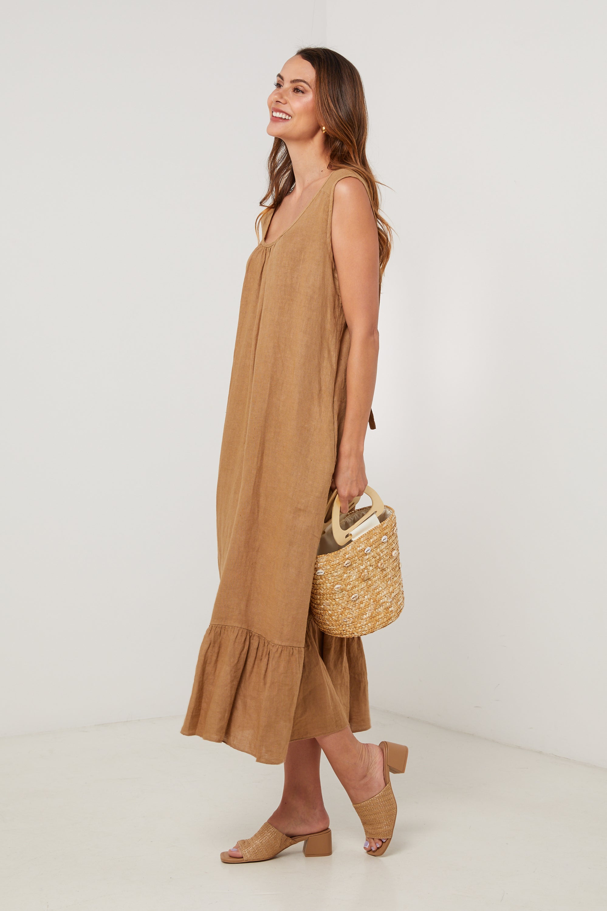 Vestido - Camel - Mujer