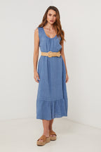 Robe - Indigo - Femme