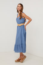 Robe - Indigo - Femme