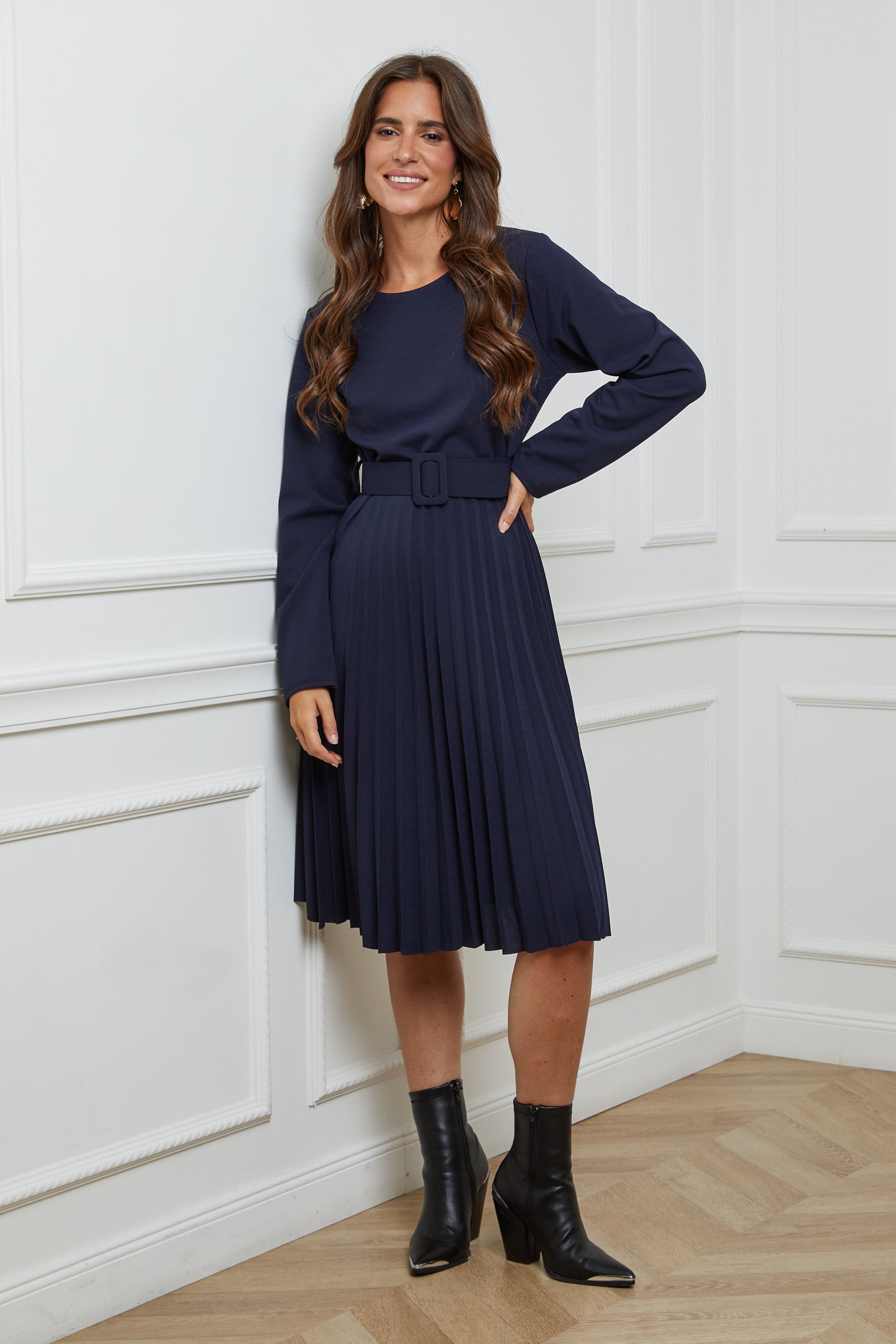 Vestido - Azul marino
