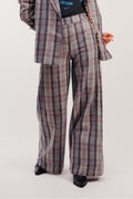 The Neil A Blue Check Trousers