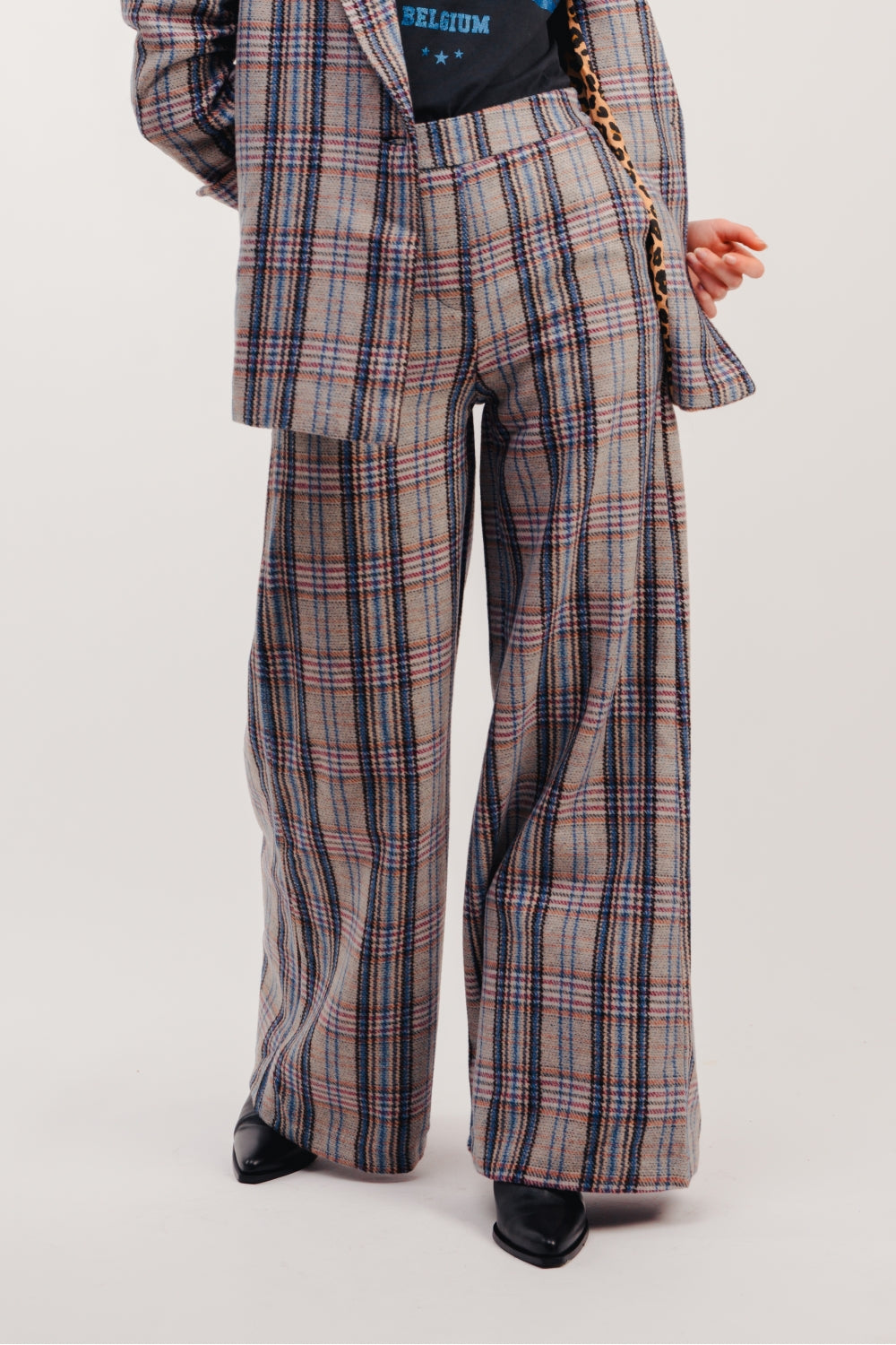 The Neil A Blue Check Trousers