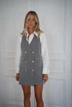 Robe Boutonnée Vera - Grise