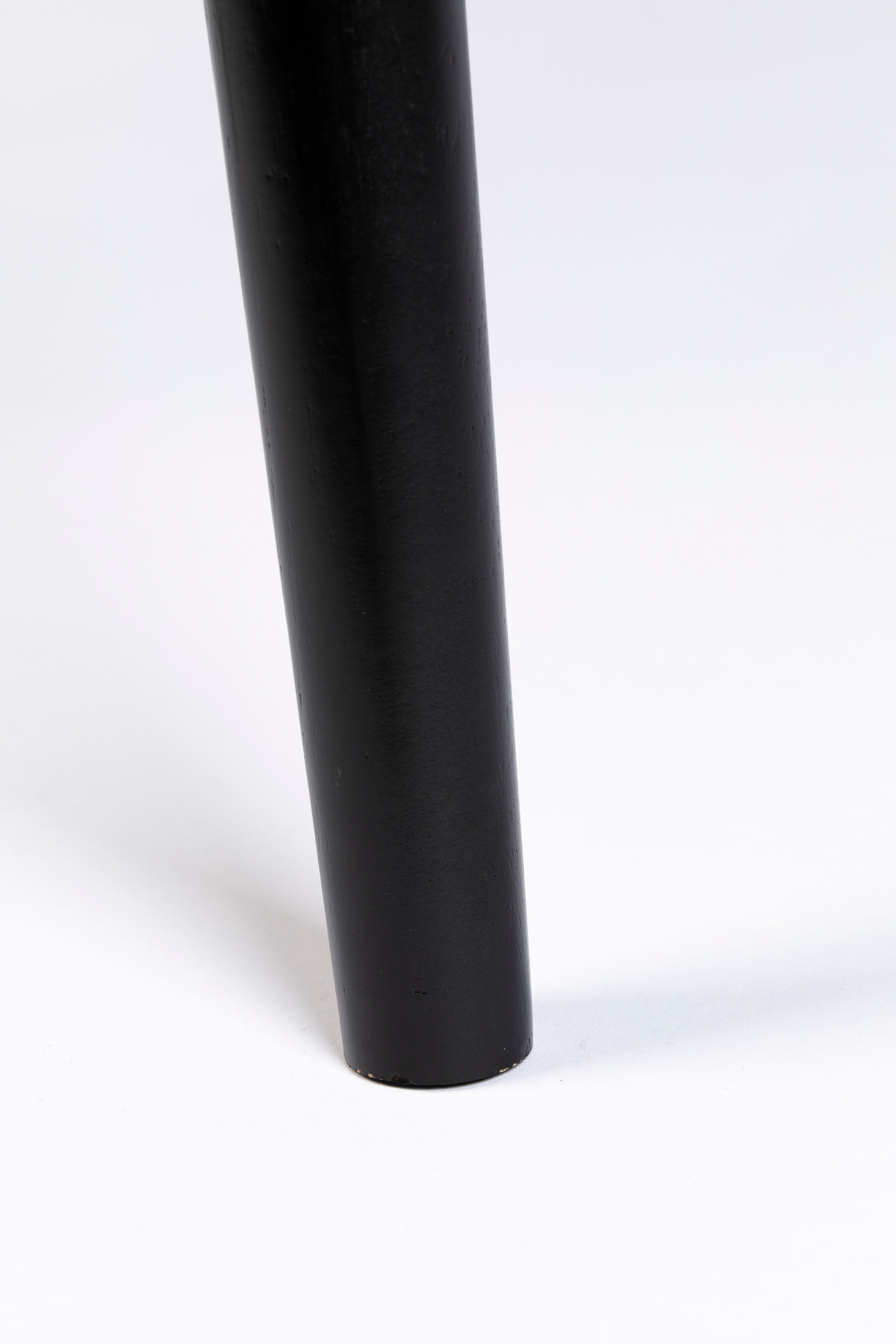 Fabio 120' - Mesa de Comedor - Madera - Negro