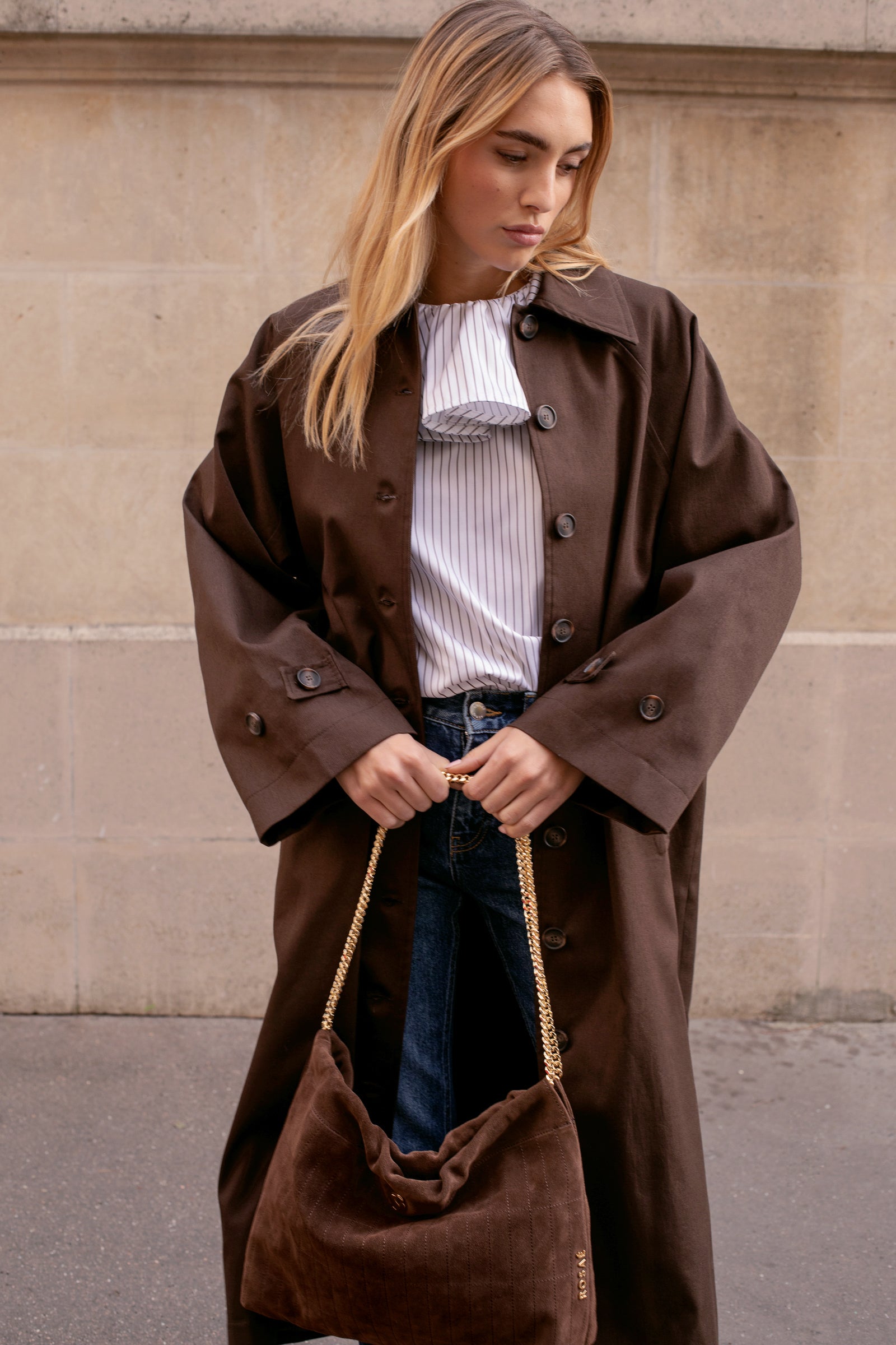 Le Segur Blouse - Chocolate