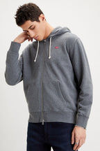 Levi'S® New Original Zip Up Core Pánska Mikina, Sivá, Veľkosť