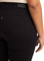 Levi'S 725 Flared Jeans Black Size W29L34 | Wide Pants Outlet | Women | Black