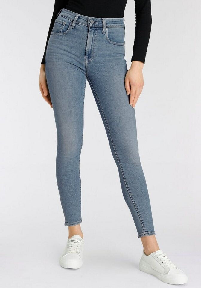Levi'S 721 High Rise Skinny Jeans - Blue Wave Light