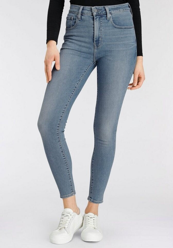 Levi'S 721 High Rise Skinny Jeans - Blue Wave Light