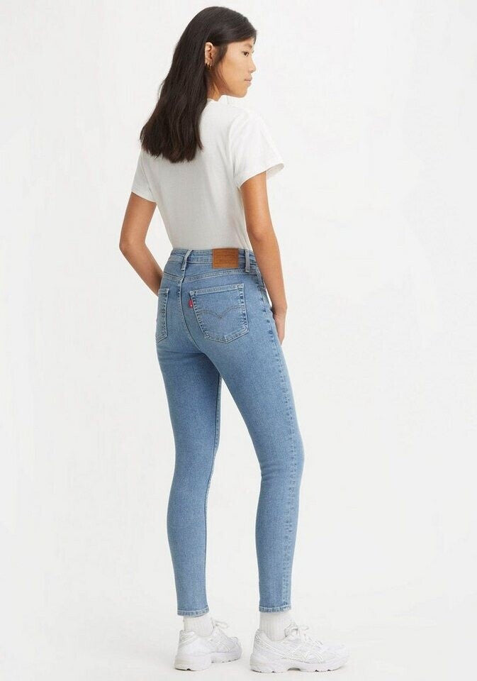 Levi'S 721 High Rise Skinny Jeans - Blue Wave Light
